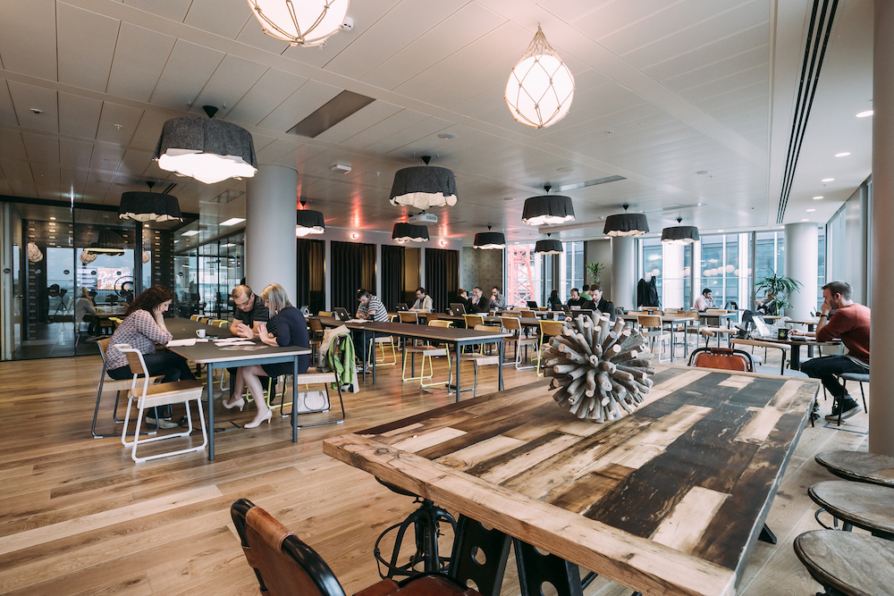WeWork London Southbank may be a great co-working productive environment. Is it one of the best places to write?